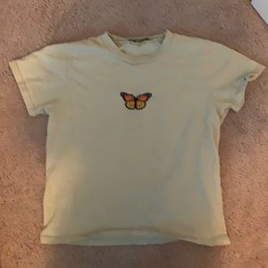 Mint Green butterfly tee